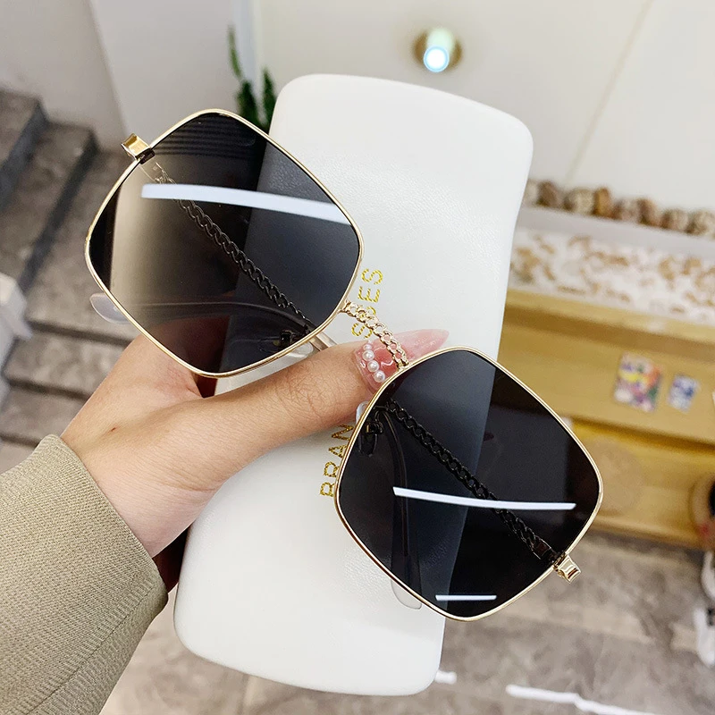 2022 Rimless Sunglasses Fashion Sun Glasses Women Tide Vasos