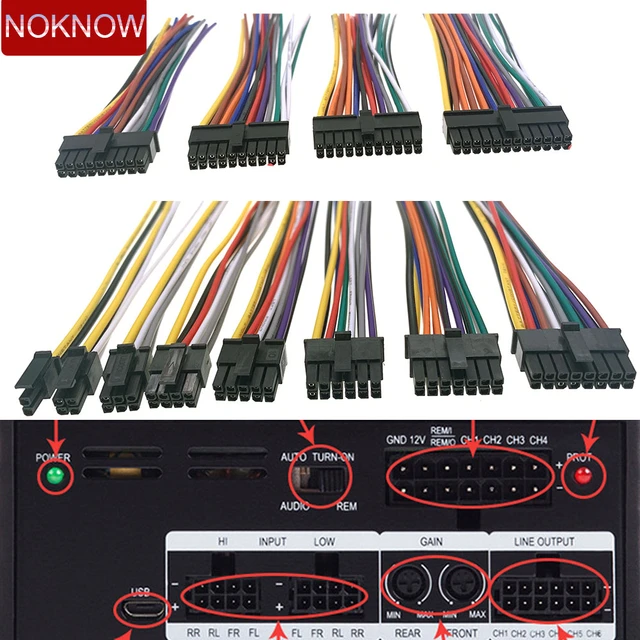 Faisceau alimentation connecteur pour ecran