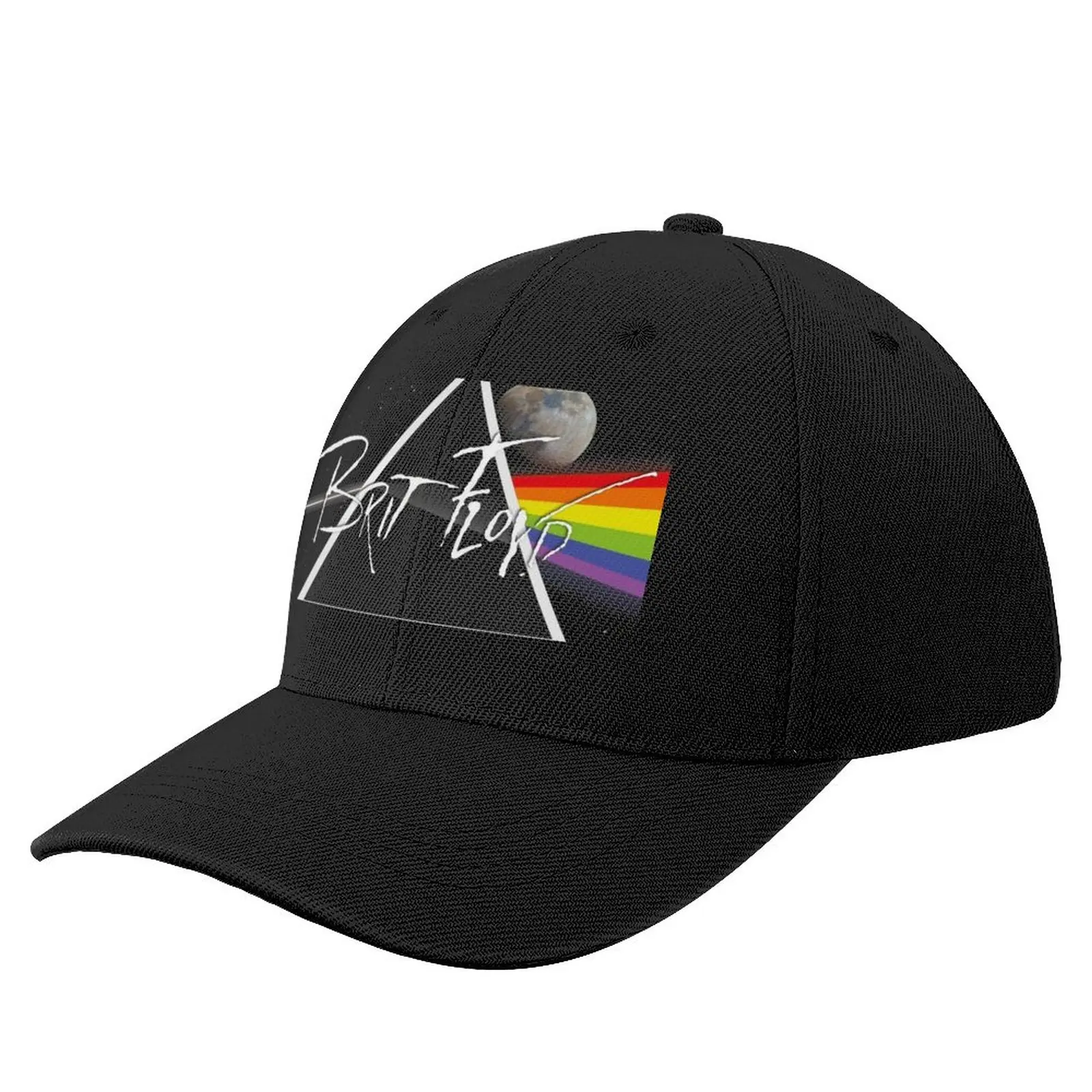 

floyd the rainbow triangle brit Baseball Cap Gentleman Hat custom hats Men's Hats Women's