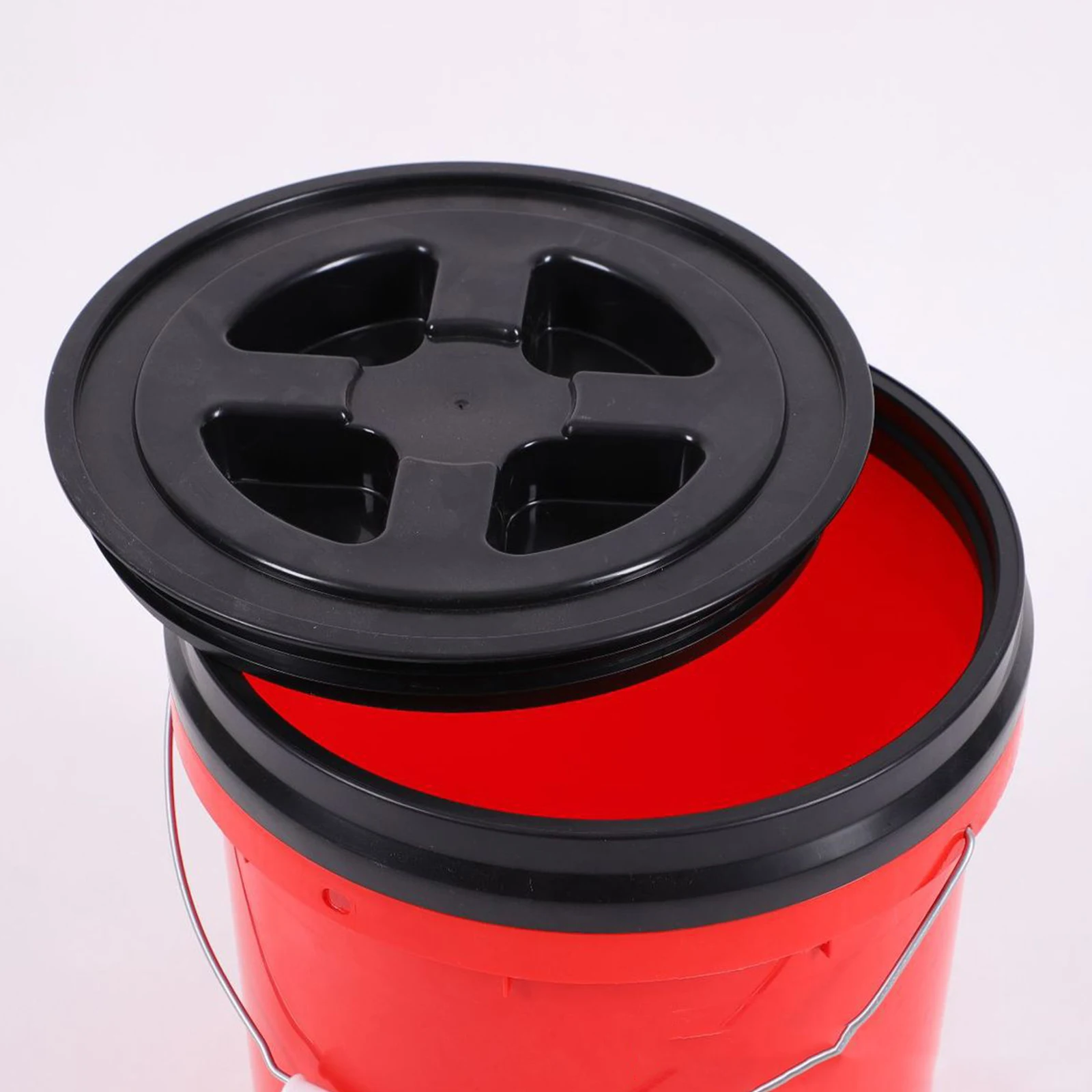 Car Wash Bucket Chair Lid with Tool Rolling Bucket Dolly With Wheels Accessories Car Detailing Holder Heavy Duty car wash bucket rolling bucket dolly