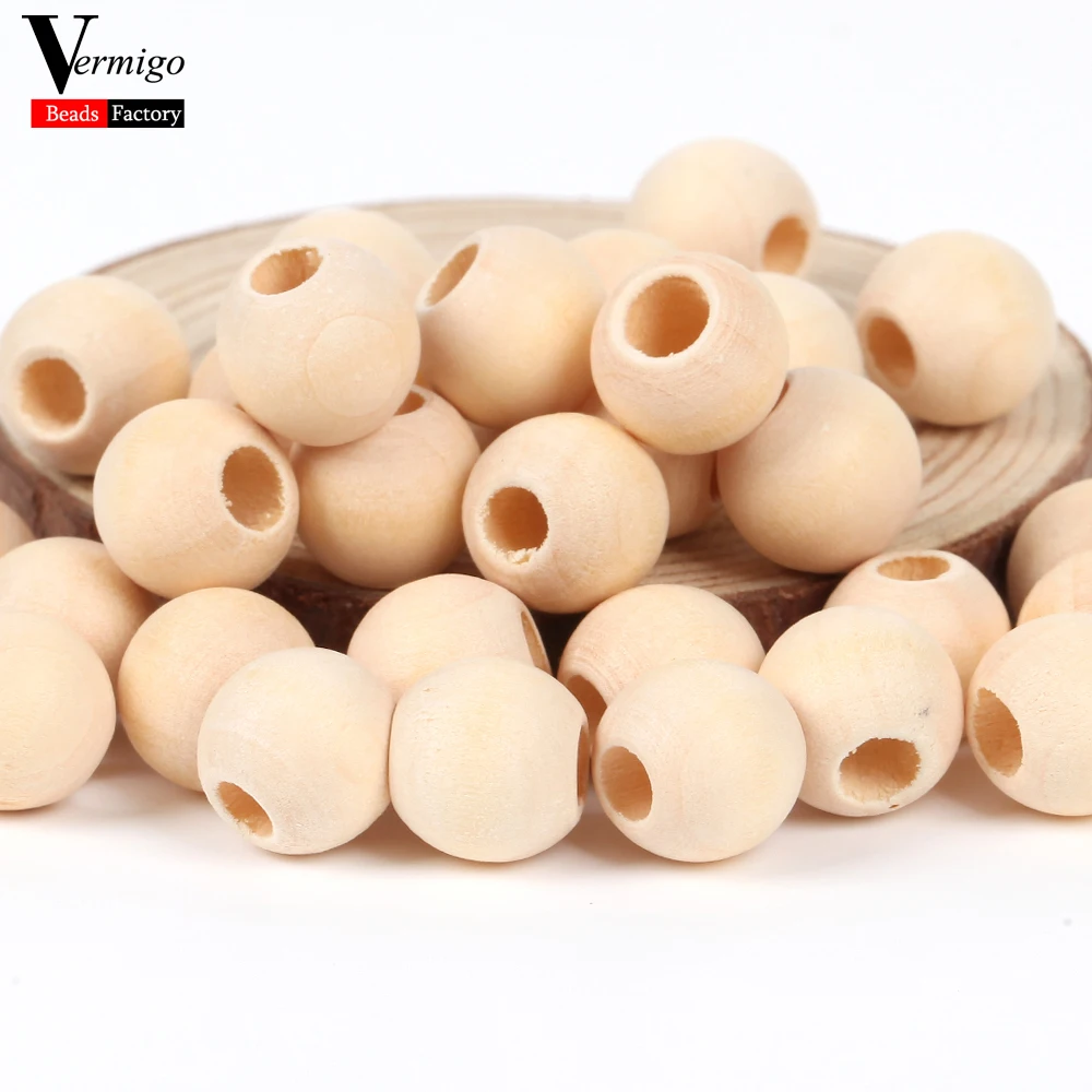 Natural Wooden Rings Bead 30mm 40mm Unfinished Wood Linking Rings Circles  for Jewelry Making DIY Macrame Crafts Ornament 10-50pc - AliExpress