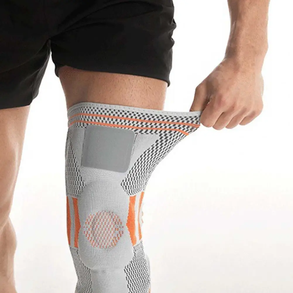 Knee Support Compression Knee Sleeve Sports Pads Pain Meniscus Injury Recovery Side Stabilizers Guard Brace