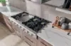 KITCHEN Pro-Style Gas Rangetop with 6 Sealed Burners 36 - Inch, Stainless Steel HRT3618U 5