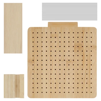 Crochet Blocking Board with Stainless Steel Pins 1