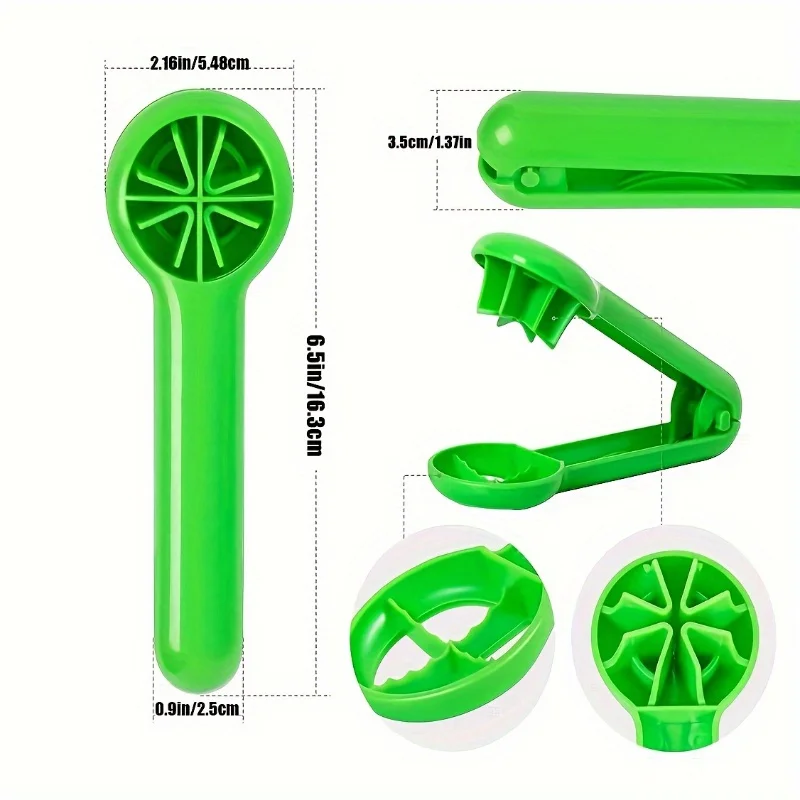 Multi-functional fruit slicer, suitable for tomatoes, grapes, strawberries and cherries.