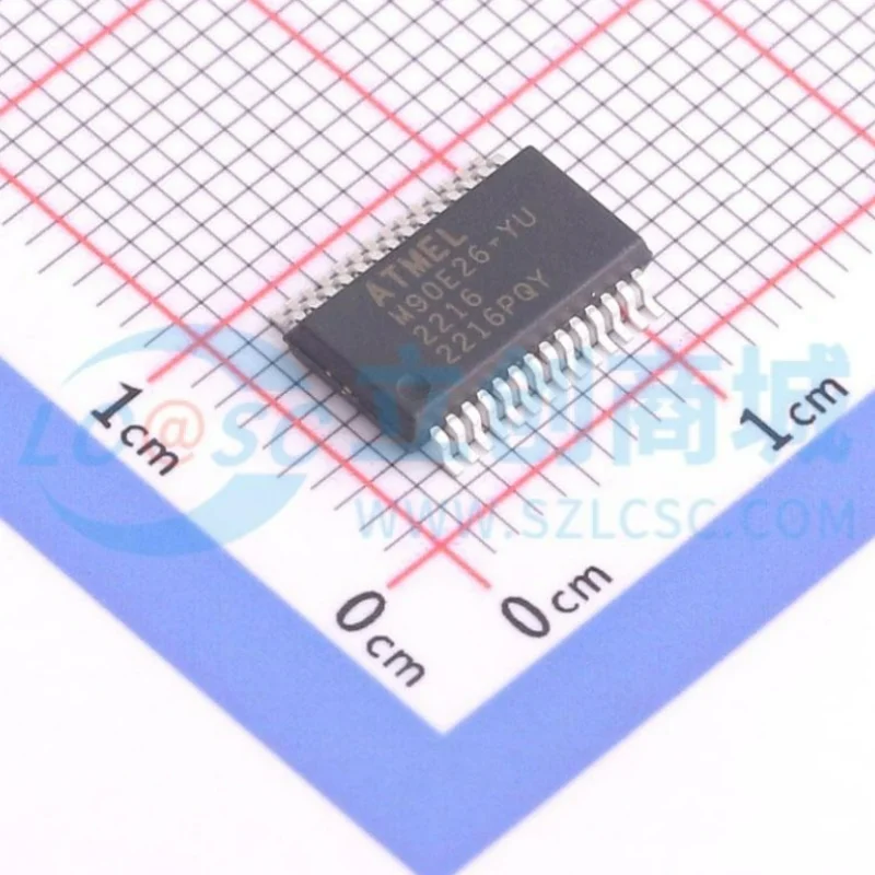 

1 PCS/LOTE ATM90E26-YU-R ATM90E26-YU-B ATM90E26-YU M90E26-YU SSOP-28 100% New and Original IC chip integrated circuit