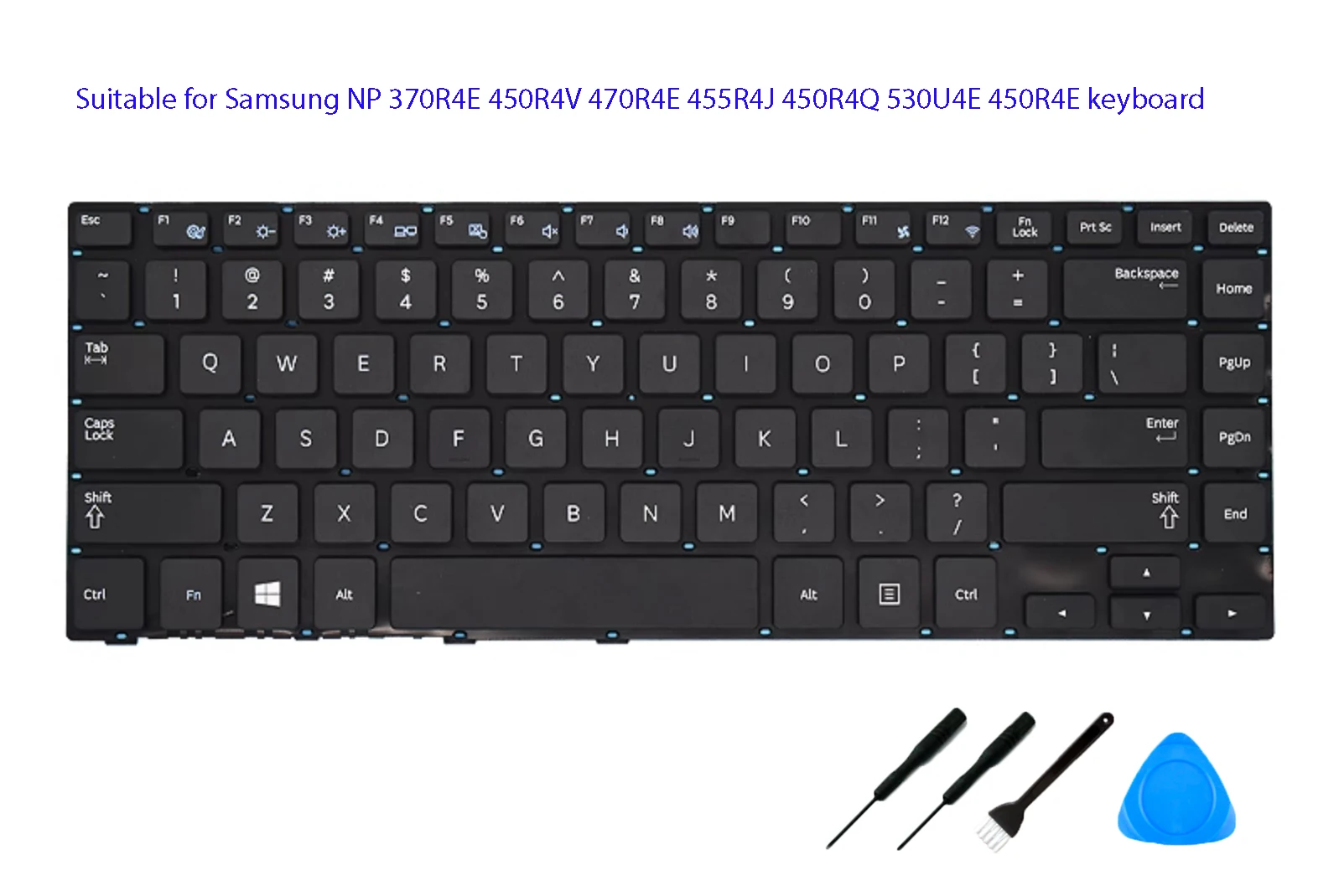 

Подходит для клавиатуры Samsung NP 370R4E 450R4V 470R4E 455R4J 450R4Q 530U4E 450R4E