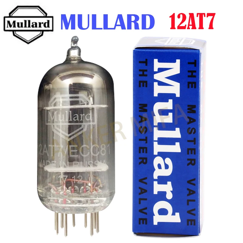 Mullard 12AX7 12AU7 12AT7 Electronic Tube Replacement ECC83 ECC82 ECC81 Vacuum Tube Accurate Matching For Amplifier DIY Audio 5
