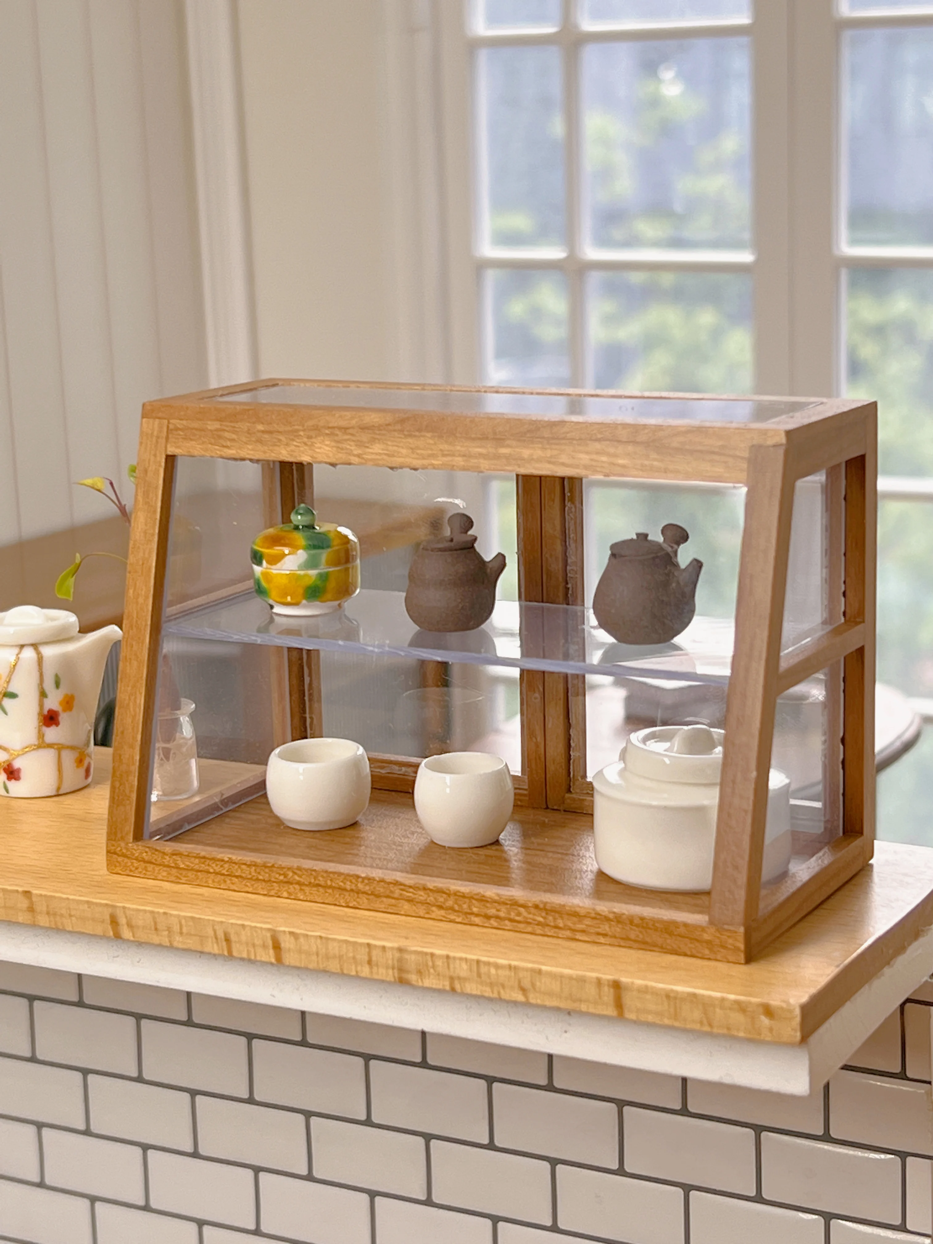 1/6 doll house model furniture accessories mini modelCake cabinet 3