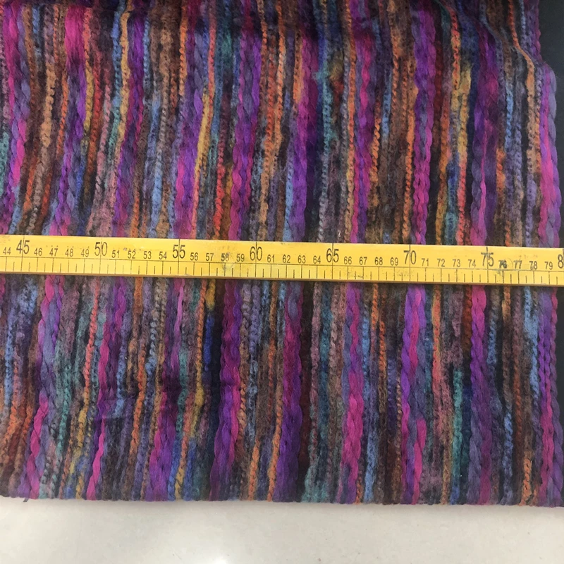 Gradient Knitted Wool Fabric 3