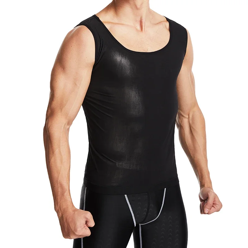 Waist Trainer Body Shaper CXZD Men Shapewear Sauna Sweat Vest Body Shaper Gym Fitness Tank Tops Tummy Control Undershirt Burst Sweat Waist Trainer Corset
