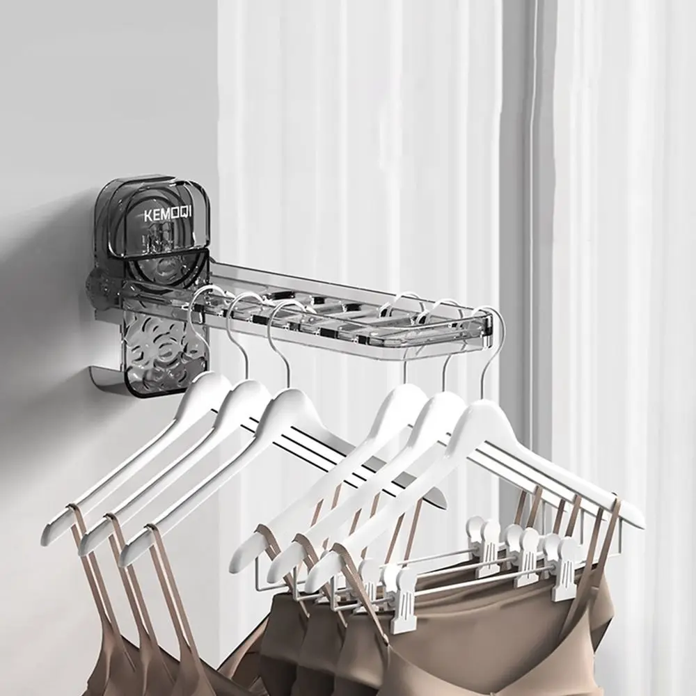 Folding Clothes Rack Hook Portable Travel Drying Rack 6-hole Household Foldable Hangers Angle Adjustable Laundry Rack Hook 3