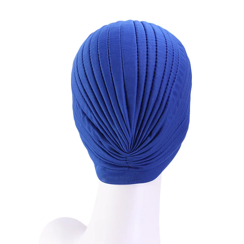 Hijab Hats Women Stretchy Turban Cap Muslim Hijabs Female Inner Hijab Solid Arab Indian Cap Wrap Head Scarf Hair Loss Accessories