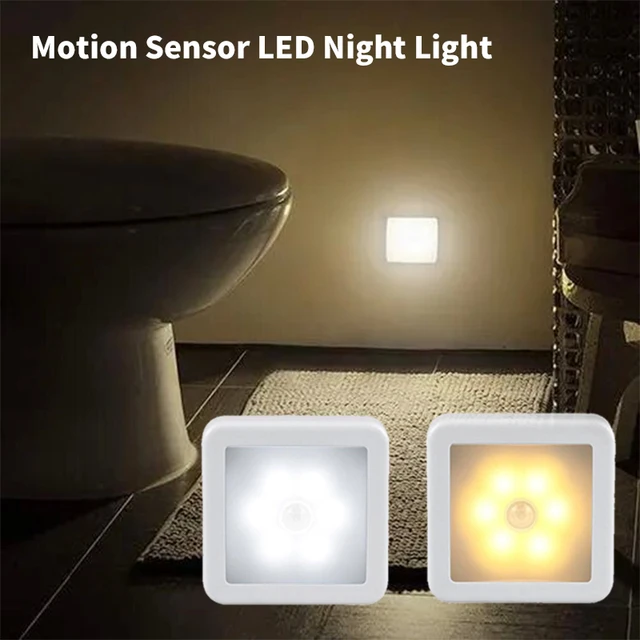 Lampe LED intelligente avec détecteur de mouvement, allumage/extinction  automatique, luminaire décoratif d'intérieur, idéal pour une chambre à  coucher, un couloir, un escalier ou une table de chevet - AliExpress