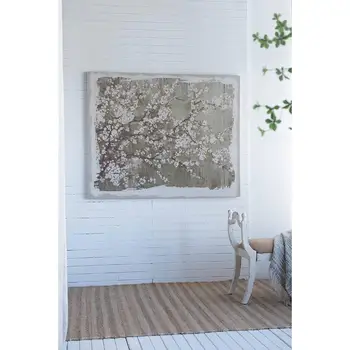 Large Cherry Blossom Canvas Art Print, 60x48 Inch Home Decor Accent Piece