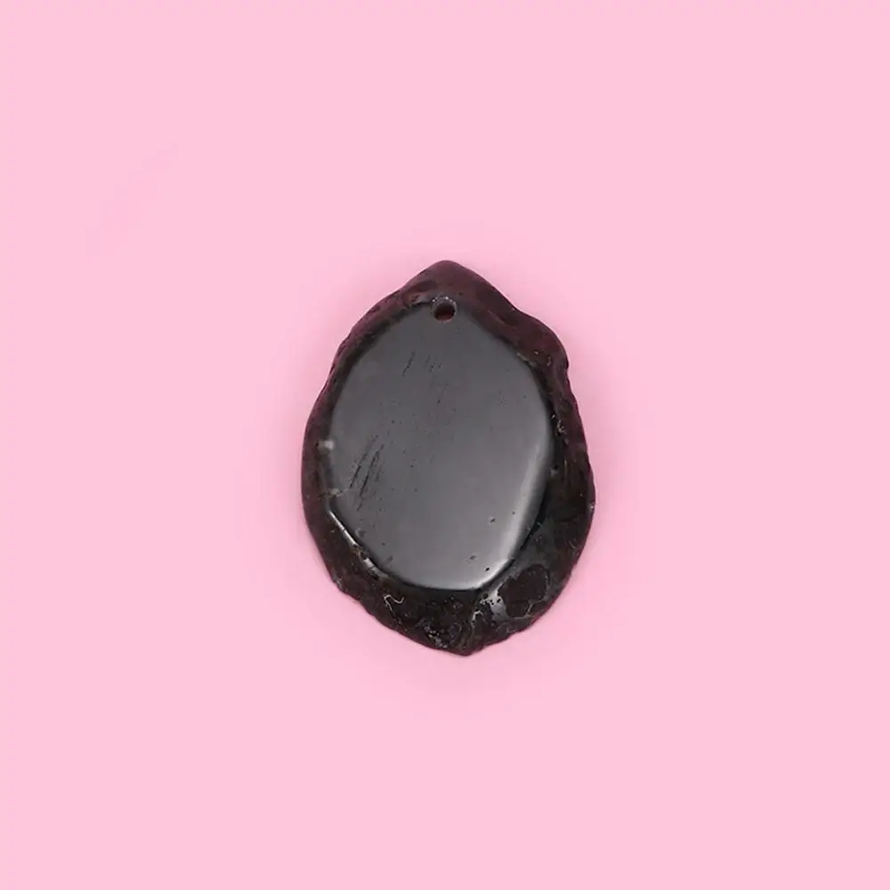 Natürliche Achat Geode Brasilien Heilung Reiki Stein Schmuck Zubehör Quarz Anhänger Hause Dekoration DIY – Detail 10