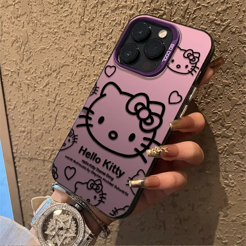 【新品未使用】Hello Kitty Sticker Case iPhone15 Amazon.com: Personalaizer Hello Kitty Stickers Flexible Case