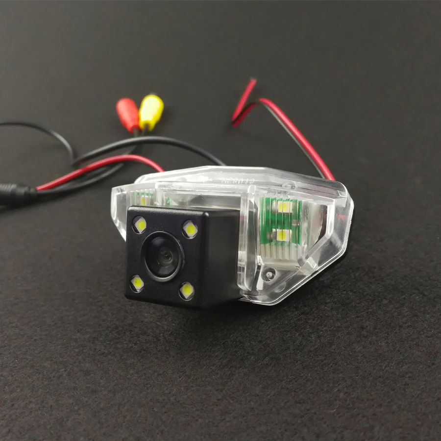 Honda CRV Fit Crosstour Odessey 2007 2008 2009 2010 Fisheye 4 8 12 Led 동적 무선 자동차 CCD 야간 투시경 후면 카메라