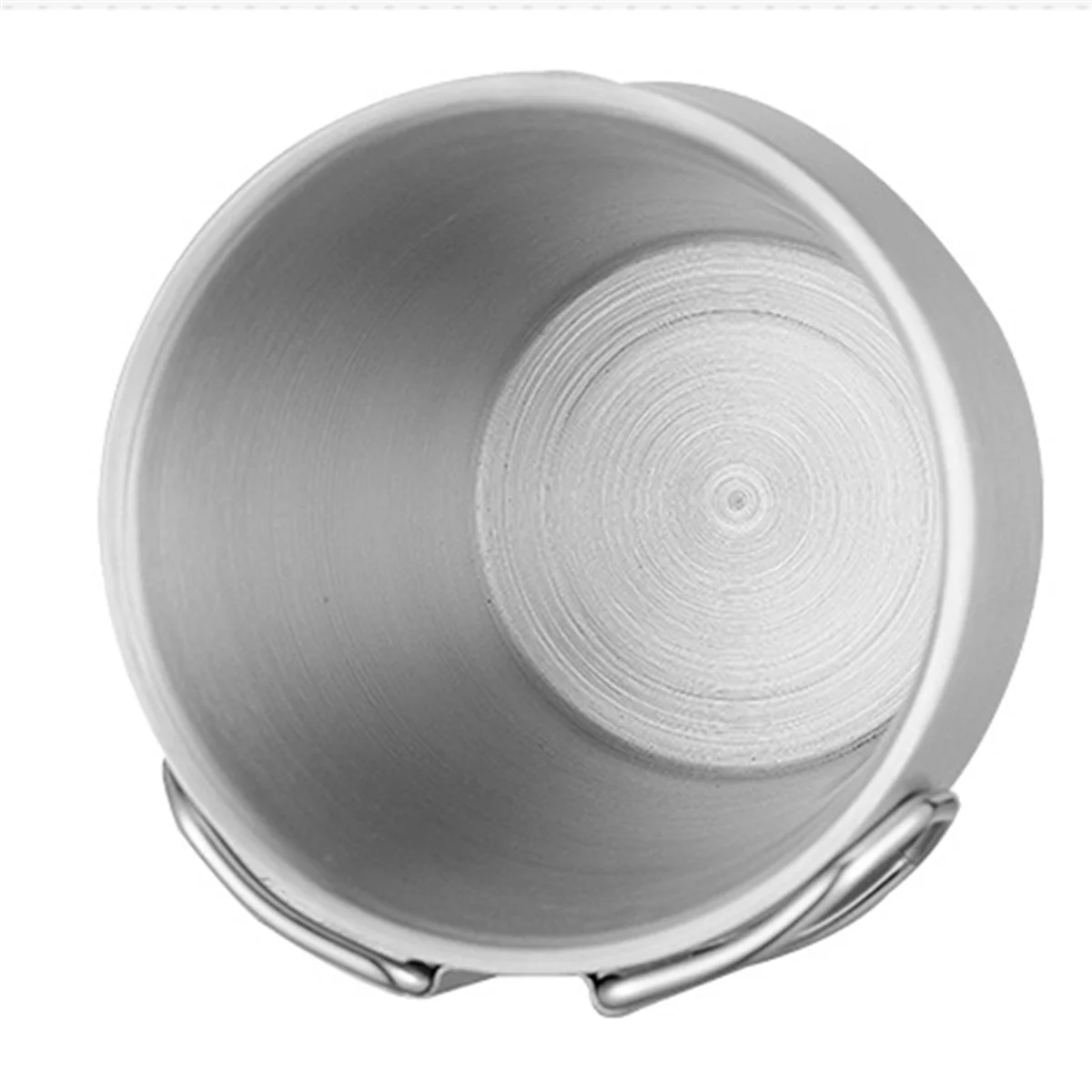 BAAU 3X Stainless Steel Cup Stackable Coffee Cup Outdoor Drinkware Water Beer Mug Camping Mug for Picnic Coffee