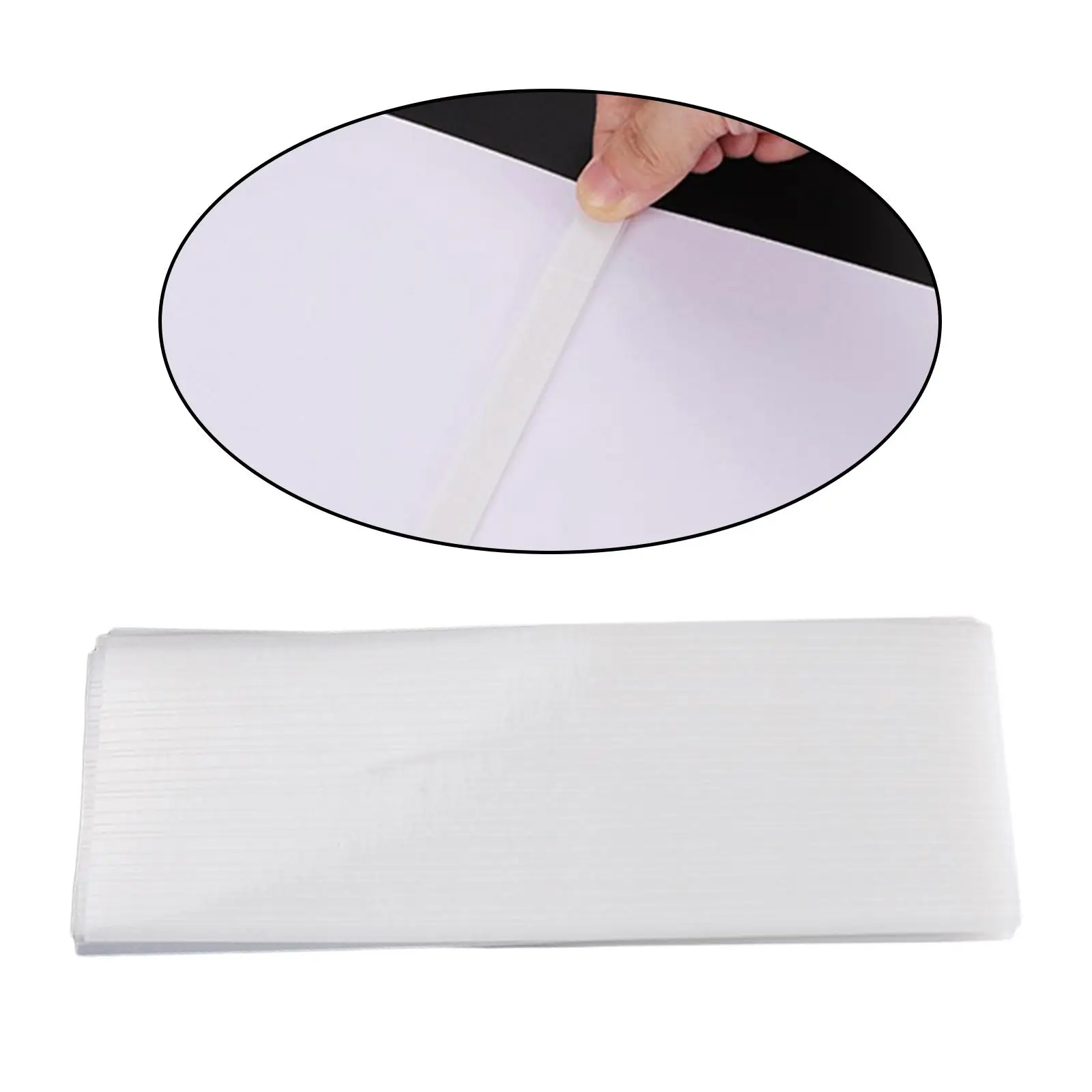 50Pcs Hot Melt Glue Strips Adhesive for Book Binding Supplies Envelope Seal  4mm 