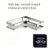 Wall Mounted Bathroom Shelf Organizer with Thickened Iron Triangle Frame, Kitchen Corner Shelf 5
