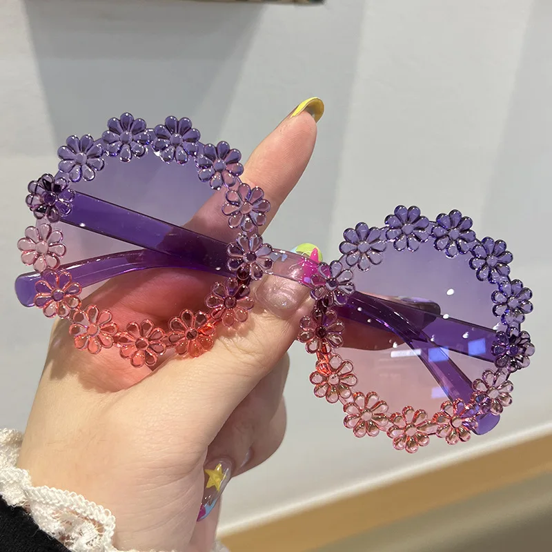 Chic Kids' UV400 Square Sunglasses