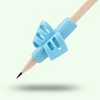 3pcs Children Writing Pencil Pen Holder Kids Learning Practise Silicone Pen Aid Grip Posture Correction Device for Students 4