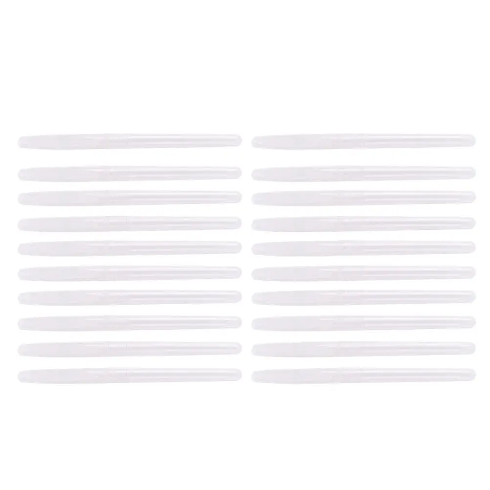 50Pcs 투명 빈 펜 케이스 젤 펜용 범용 펜 홀더 강력한 소재 편안한 그립감 오래 지속되는 학교 사무실