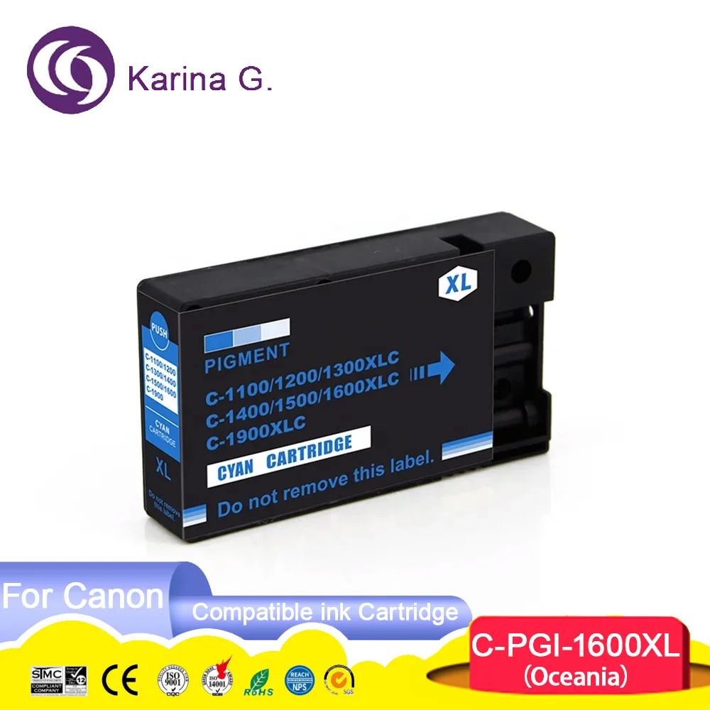 PGI-1600XL PGi1600XL PGi1600 Premium Color Compatible Printer Ink Cartridge for