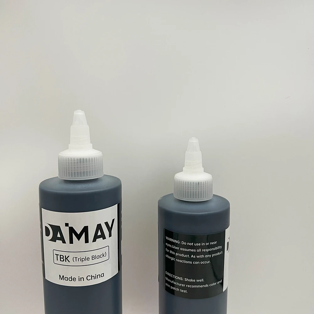 8OZ Black Tattoo Ink Pigment Professional DIY 240ml Tattoo Pigment Permanent Body Art Practice Supplies Ink