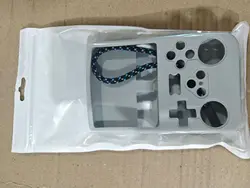 Advanced Shockproof & Dustproof Silicone Case - Premium Drop - Proof Protection for Handheld Gaming Consoles (For R36S Grey)