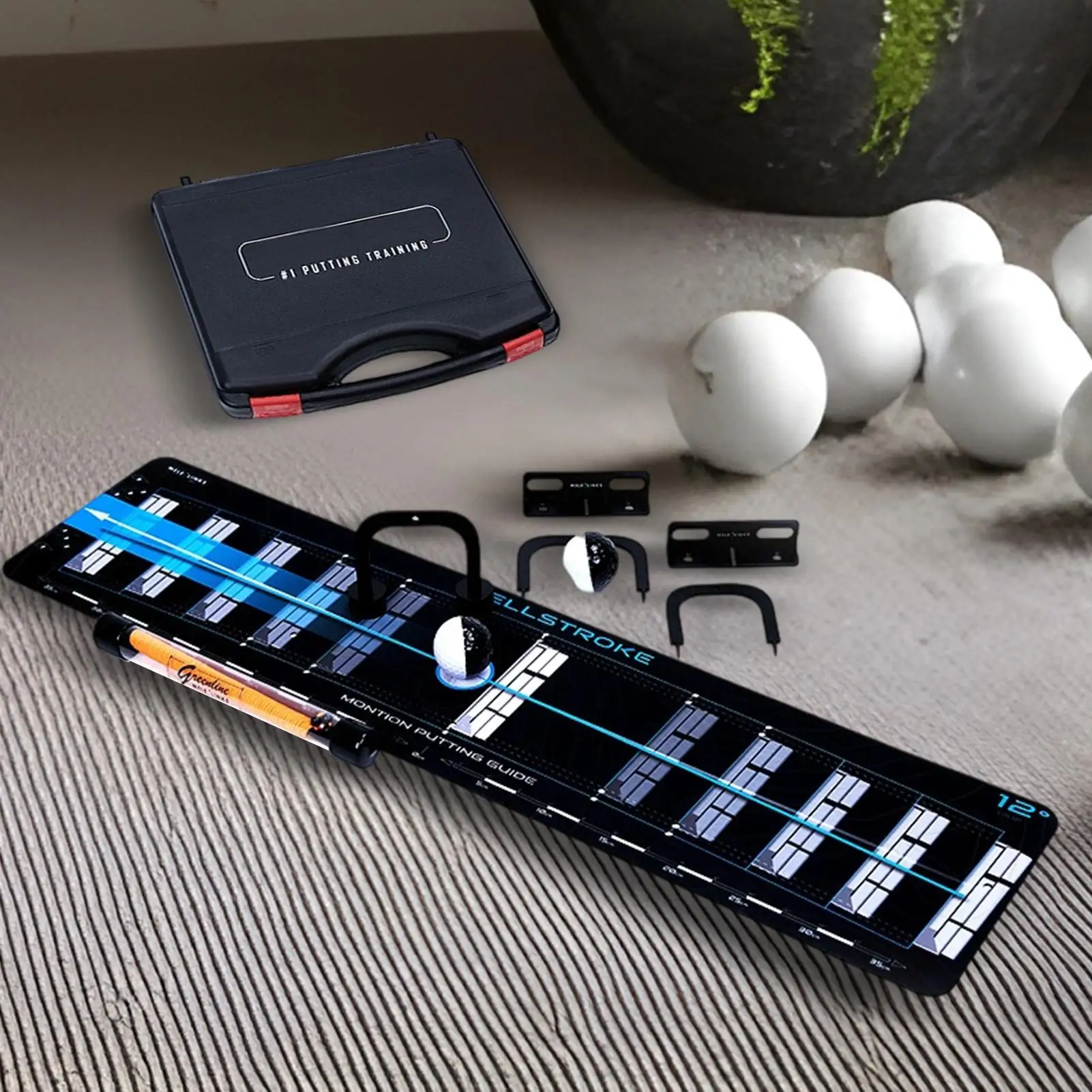 Indoor Putting Green Putter Pad Training Toolbox Putting Range Toolbox For Course Home Outdoor Lawn Backyard Beach Travel Party