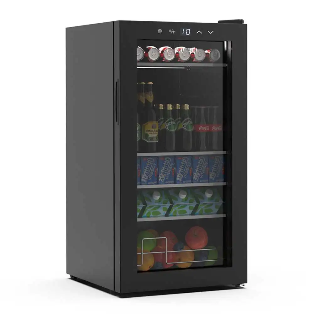 Household mini refrigerator single door cold storage crisper constant temperature wine display cabinet