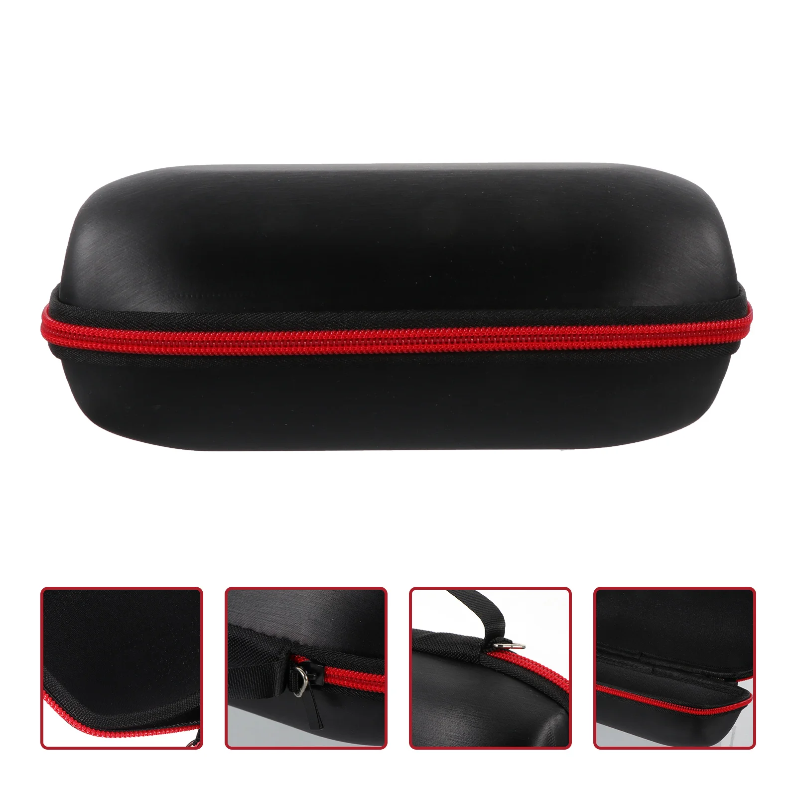 

Wireless Speaker Storage Bag Wireless Microphone Carrying Pouch Mic Storage Case Black