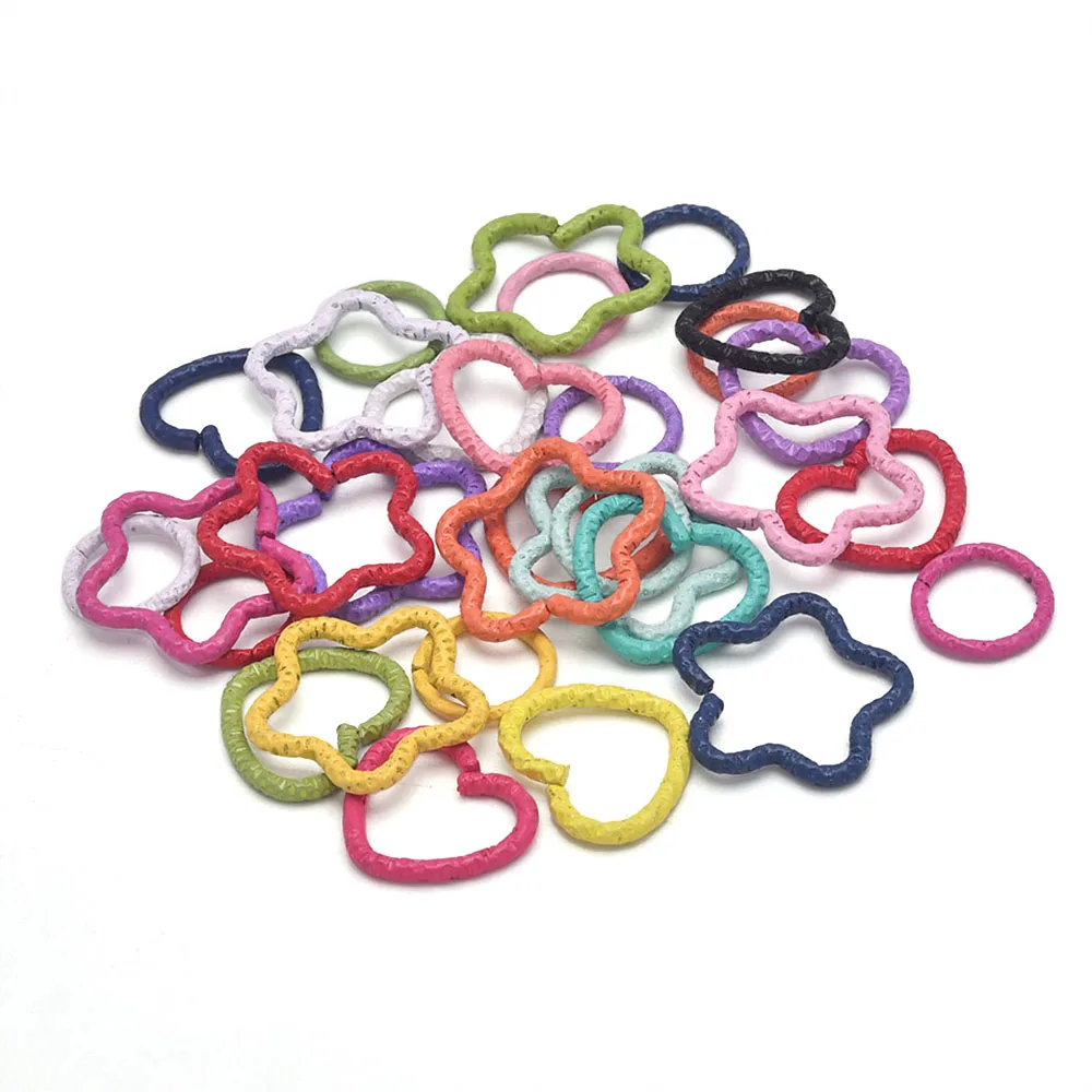 40 Pieces 12mm Soldered Closed Jump Rings Twisted Ring Sterling Silver  Plated Jewelry Making Connector Ring B785 