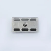 Yaqi  SLOPE 316 Stainless Steel Slant Safety Razor Head 2