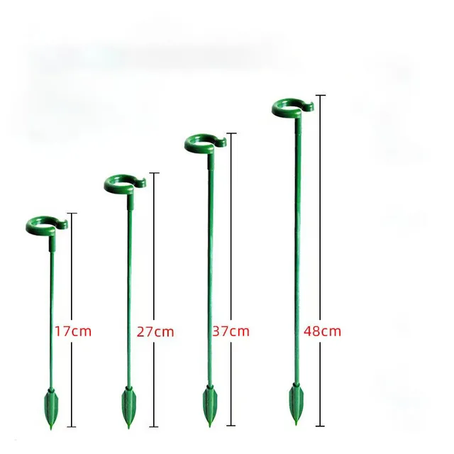 Plastic Plant Supports Stakes Flower Stand Sticks Reusable Protection Fixing Tool Flower Grow Holder Garden Tools 3