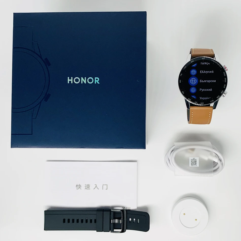 HONOR – montre connectée Magic Watch 2, moniteur de fréquence cardiaque et d'oxygène dans le sang, autonomie de 14 jours en veille, moniteur d'activité physique, pour HONOR 70 Pro 3