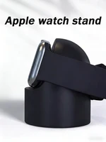 Station de chargement pour Apple Watch Ultra 11 10 9 8 7 6 SE 44 40 45 46 42 49mm, station de chargement en Silicone, accessoires pour bracelet de montre Apple 1