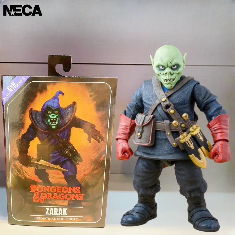 

Original Spot Neca 52277 Dungeon Dragon - Ultimate Zarak 7 Inch Action Puppet Goblin Assassin Model Toy Halloween Gift For Frien