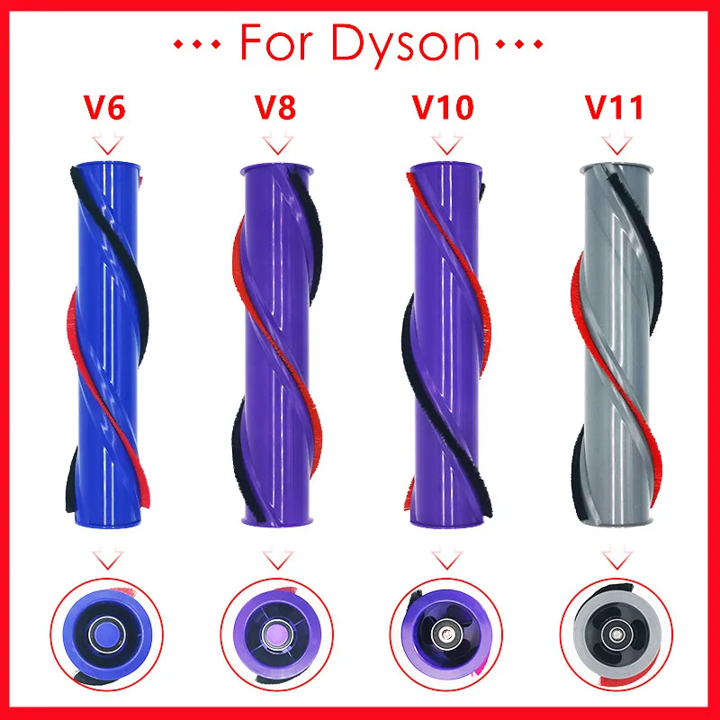 

For Dyson V6 V8 V10 V11 Roll Brush Bar Cordless Brushroll Cleaner Head Brush Bar Roller 966821-01 Parts Replace Brush