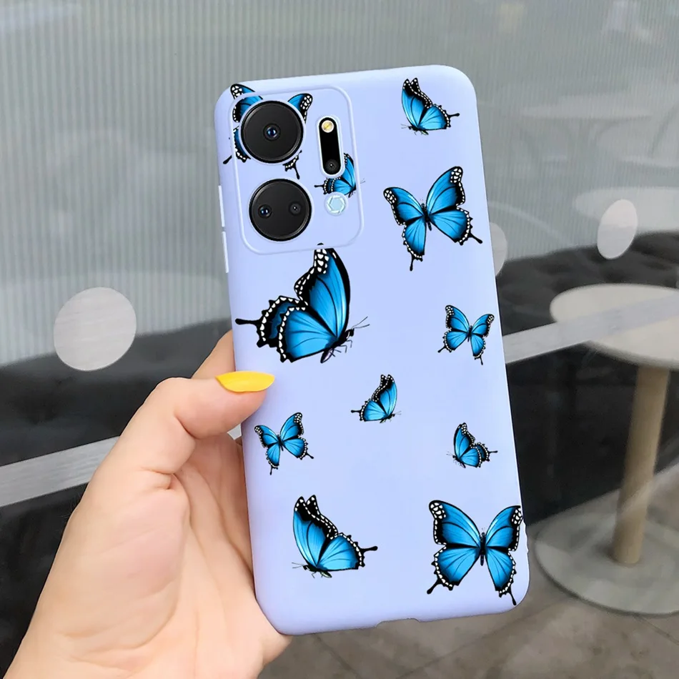 Beautiful Girl Sunflower Soft Silicone Bumper Phone Case