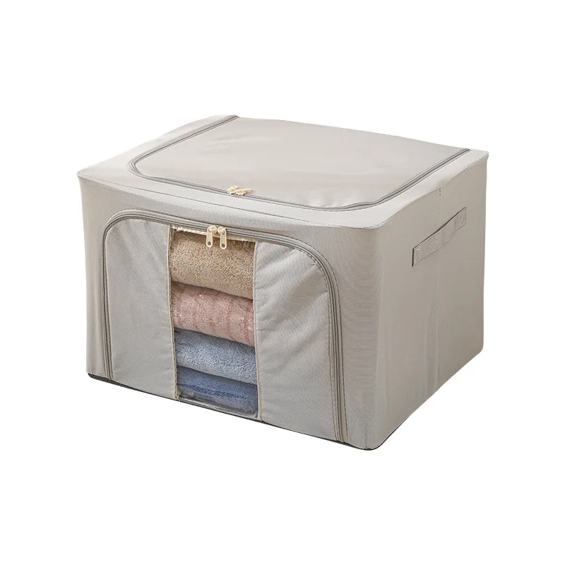 3760 Pants Clothes Storage Box Fabric Clothes Fitting Box Folding Storage Basket Wardrobe Oxford Cloth Bainer Household 5