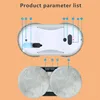 Water jet window cleaning robot high suction intelligent electric window cleaning robot single-sided glass cleaning robot 5