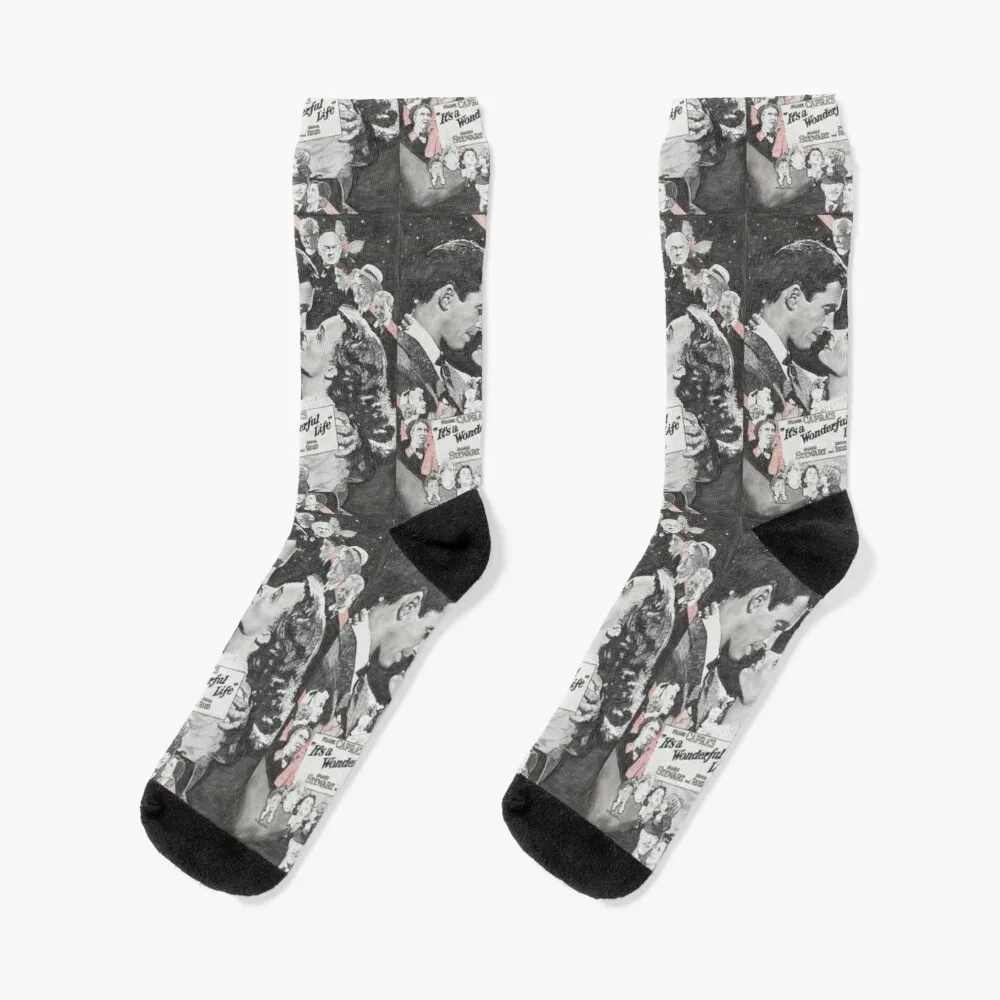 

It's a wonderful life Wallpaper Socks Mens Gifts Compression Stockings