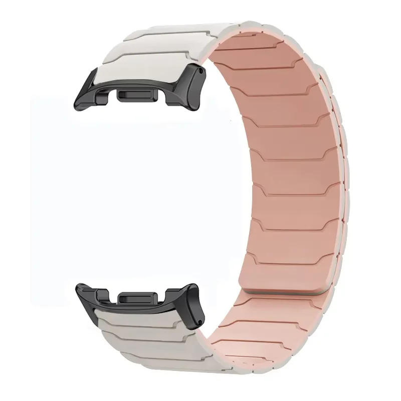 Magnetic Silicone Sports Watch Strap - Universal Fit, Sleek & Durable Bracelet Design