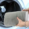 1pc Premium Chenille Microfiber Shoe Laundry Bag For Washing Machine - Anti-Deformation Shoe Care Bag Polyester Plush Lazy Shoes 4