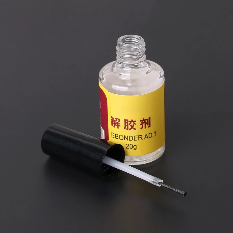 UV 에폭시 수지용 접착제 접착제 초강력 접착제 제거제 클리너 디본더 병 20g