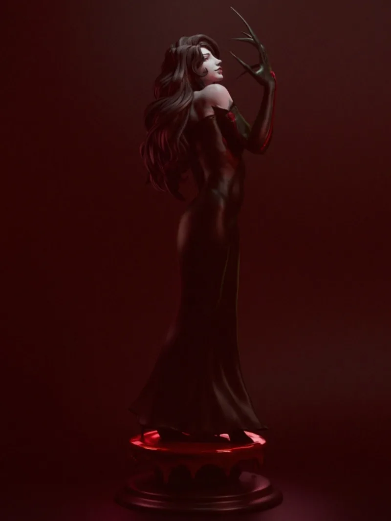 1/12 Scale Resin Figure Assembly Model Kit Fantasy Hobby Miniature Female Alchemist Unassembled and Unpainted 3D printing 3