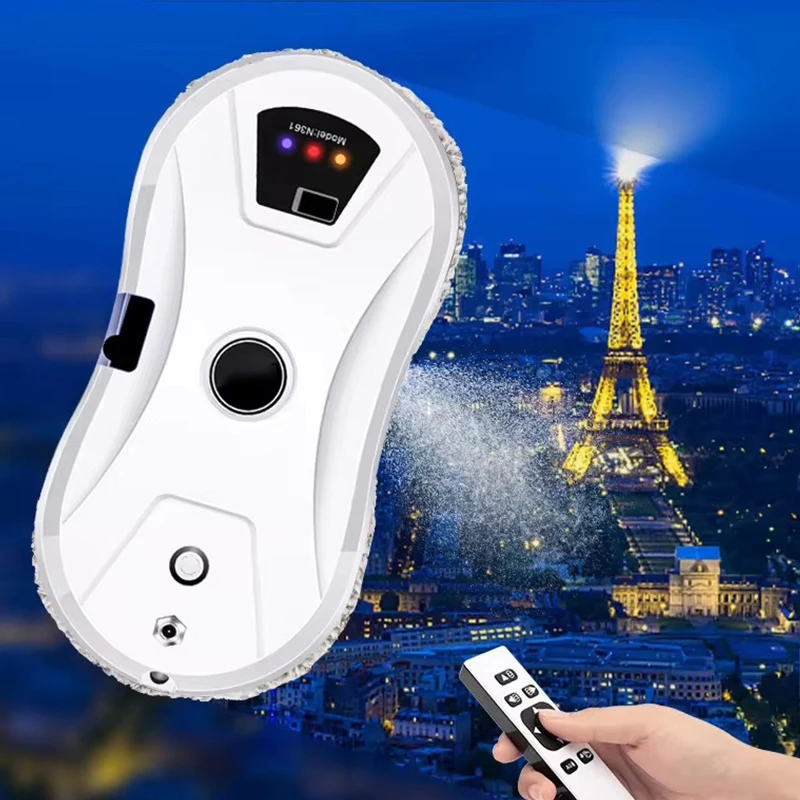 All weather commercial window glass cleaning robot portable window vacuum cleaner automatic window cleaner robot 2